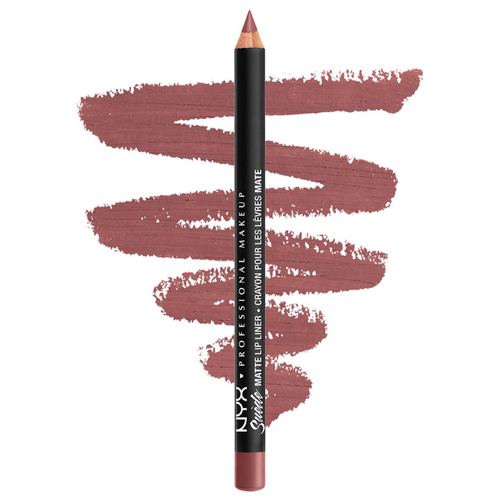 NYX Nyx suede matte lip liner smll25 whipped caviarglitz