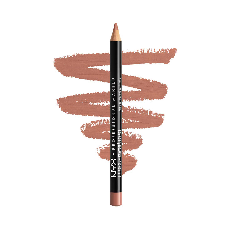 NYX PROFESSIONAL MAKEUP Slim Lip Pencil LongLasting Creamy Lip Liner Peakaboo Neutral
