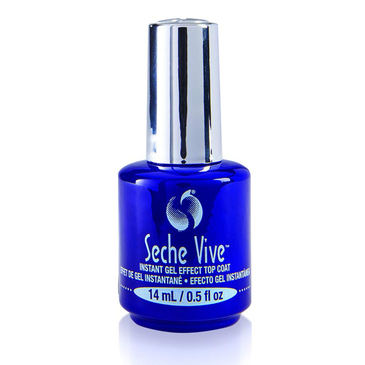 Seche Vive Gel Effect Top Coat 0.5Oz, Boxed online at globaldelivered