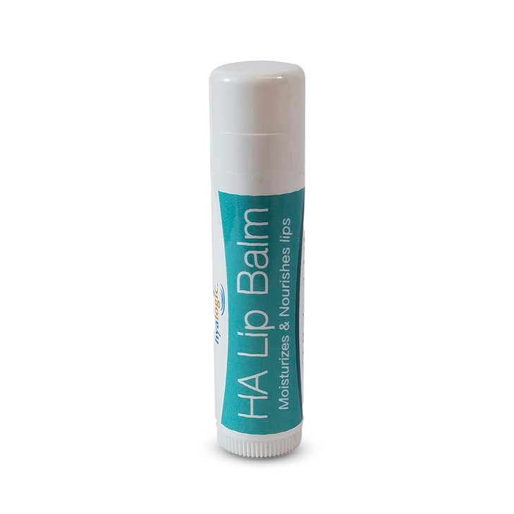 Hyalogic HA Lip Balm Hyaluronic Acid Organic Natural Coconut Oil Soothes Dry Chapped Lips Plumping Moisturizing Nourishi