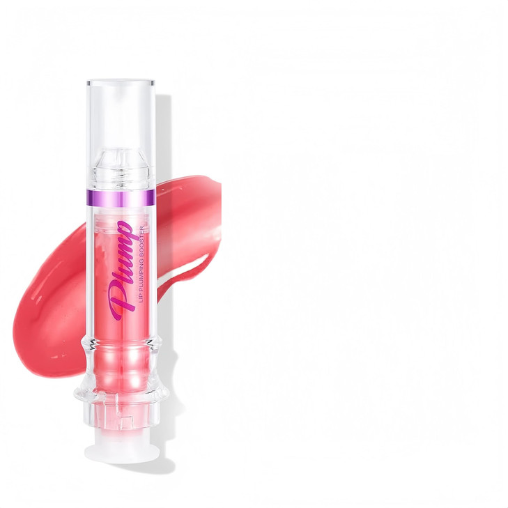 Melemando Lip Plumper 6 Colors Moisturizing Glossy Plumping Lip Gloss Long Lasting Hydrating Natural Lip Plumper for Wom