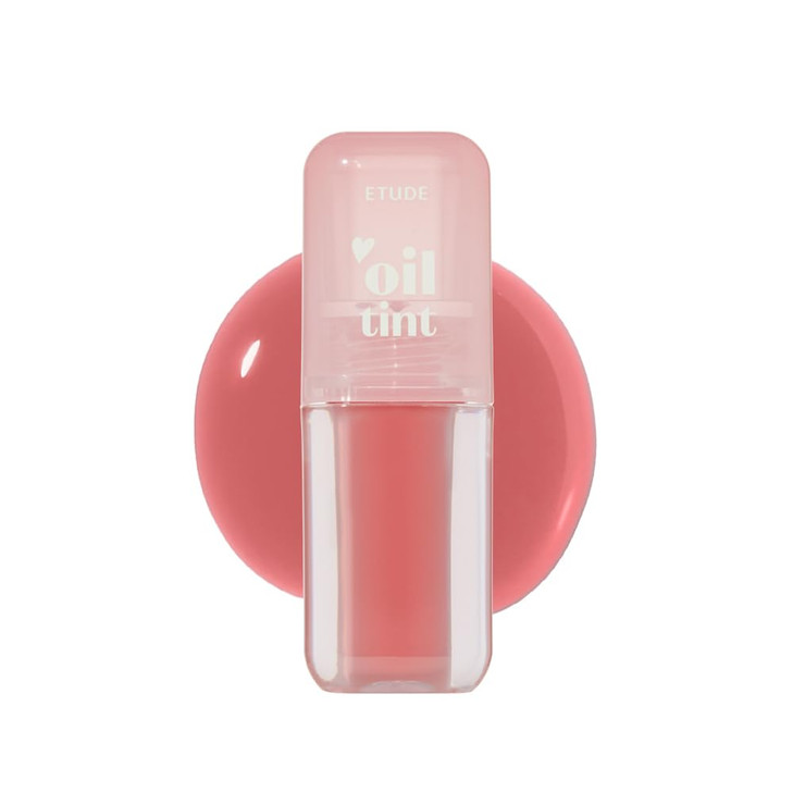 ETUDE Dear Darling Oil Tint 2 Plum Berry 42g High Moisturizing and Strong Hydrating Lip OilLip Gloss Smooth and Moist Li