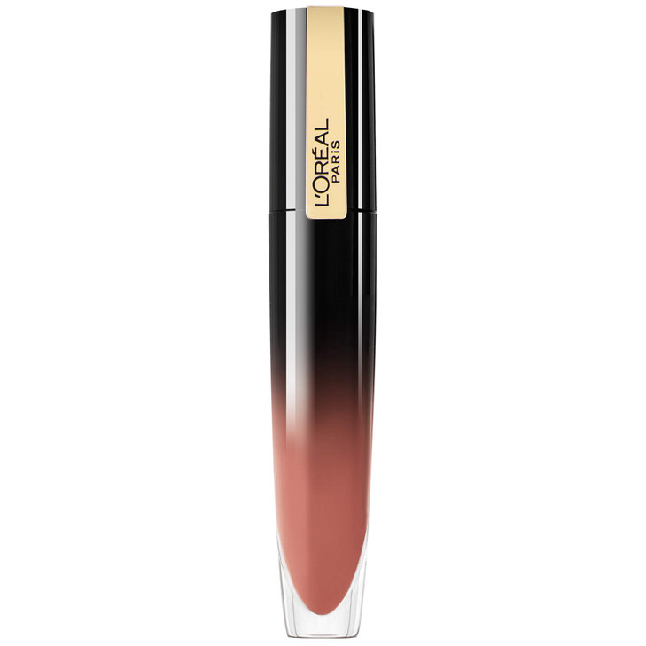 LOreal Paris Brilliant Signature Shiny Lip Stain Lipstick Be Uncontrollable 021 Fl Oz