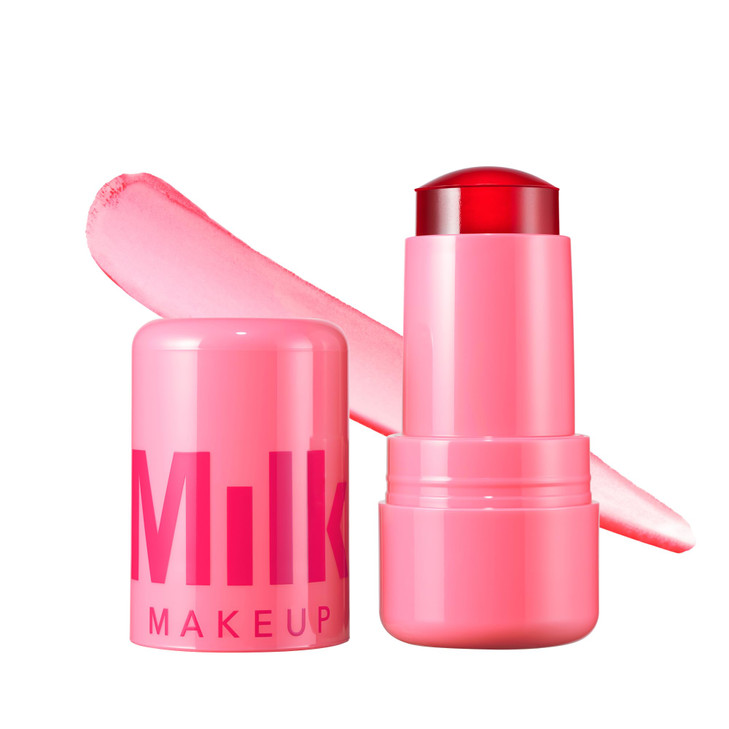 Milk Makeup Cooling Water Jelly Tint LongLasting Sheer Lip Cheek Stain with Firming Vegan Collagen Hydrating Aloe Transf