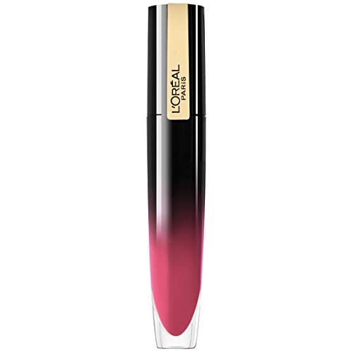 LOreal Paris Brilliant Signature Shiny Lip Stain Lipstick Be Cheerful 021 Fl Oz