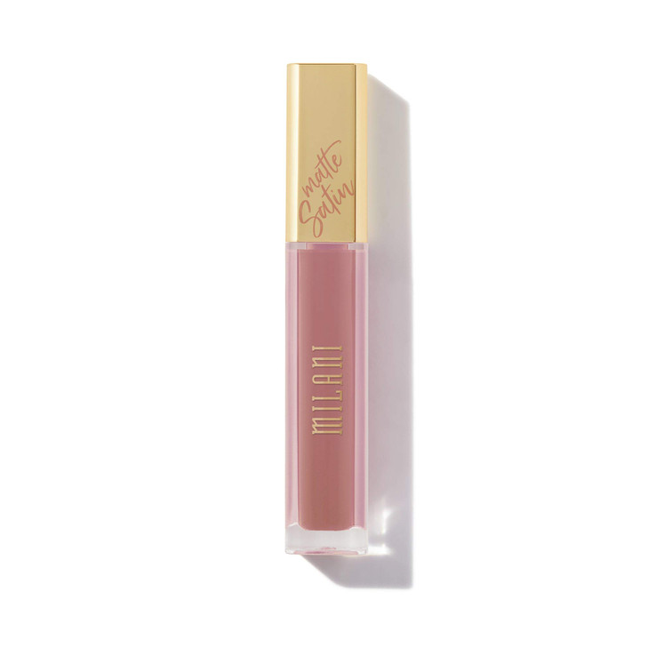 Milani Amore Satin Matte Lip Crme Fancy 022 Fl Oz CrueltyFree Nourishing Lip Gloss with a Soft Full Matte Finish