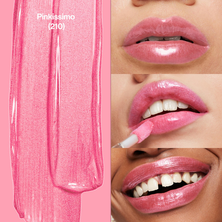 Revlon Super Lustrous Lip Gloss NonSticky Hydrating High Shine Finish 210 Pinkissimo 013 oz