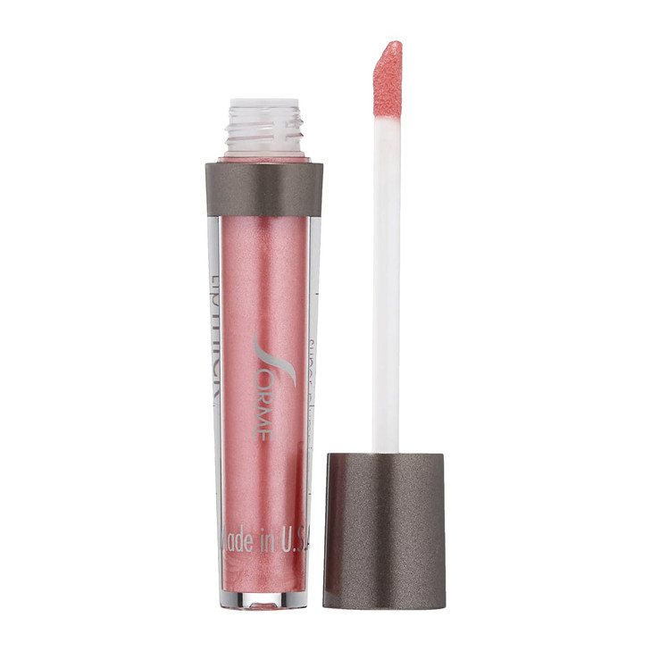 SORME Treatment Cosmetics LipThick Plumping Gloss for Shiny and Fuller Looking Lips Doll Shade