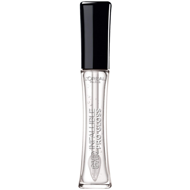 LOreal Paris Makeup Infallible 8 Hour Hydrating Lip Gloss Crystal Glass 021 Fl Oz