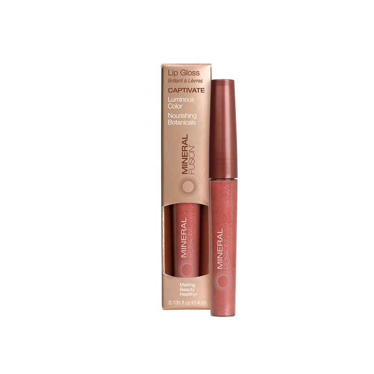 Mineral Fusion Lip Gloss Captivate 0135 Ounce