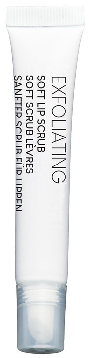 LAction Paris Exfoliating Soft Lip Scrub Smooth and Plumped Lips Sugar Crystals for Gentle Exfoliation Slanted Applicato