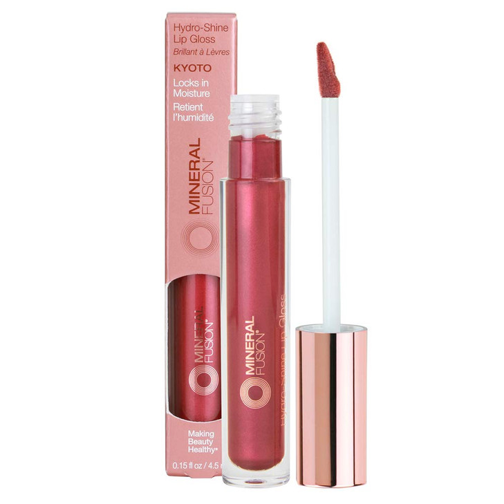 Mineral Fusion HydroShine Lip Gloss Kyoto 015 Ounces