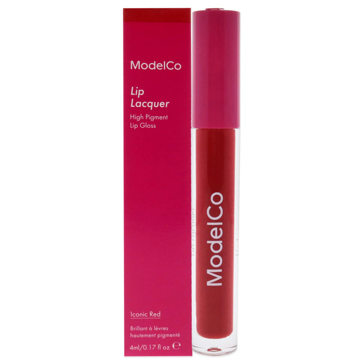 MODELCO Lip Lacquer HighPigment LongWear Color NonSticky Comfortable Finish Instantly Plumps Lips Provides AllDay Moistu
