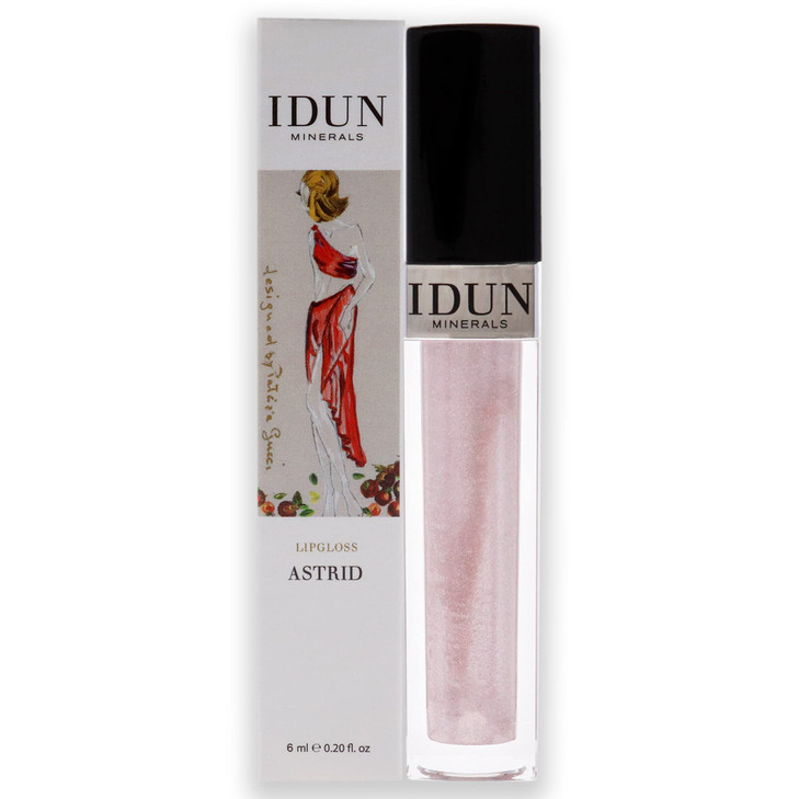 IDUN Minerals Lip Gloss Soft Creamy Formula for Velvet Soft Shiny Pout Intense Vitamin E Hydration for Dry Chapped Lips