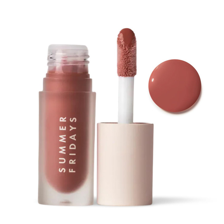 Summer Fridays Dream Lip Oil Hydrating Tinted Lip Gloss Oil NonSticky Formula with Skincare Benefits for LongLasting Sof