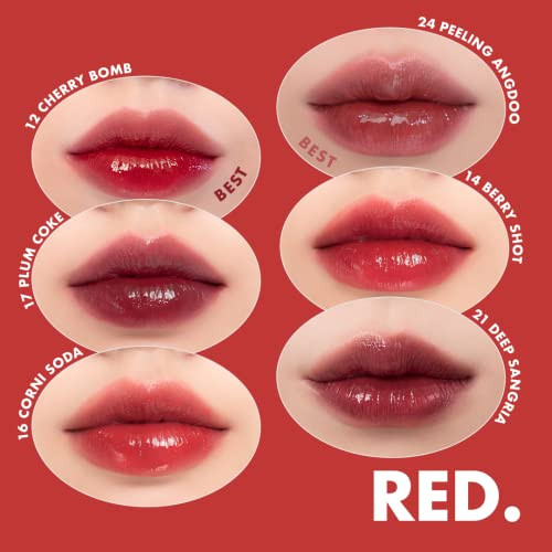 romnd Juicy Lasting Tint 22 POMELO SKIN Vivid color Glossy Finish Longlasting MLBB moisturizing HighlyPigmented Clear Na