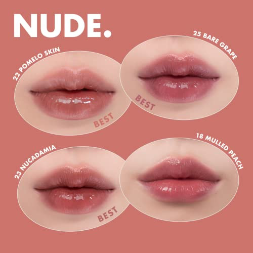 romnd Juicy Lasting Tint 25 BARE GRAPE Vivid color Glossy Finish Longlasting MLBB moisturizing HighlyPigmented Clear Nat