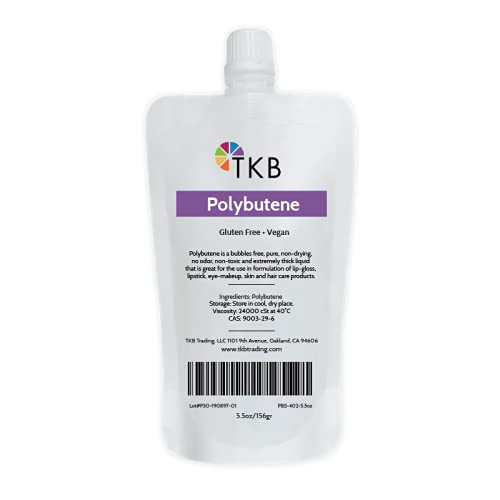 TKB Polybutene Clear Additive Cosmetic Ingredient for DIY Makeup 55oz 156g