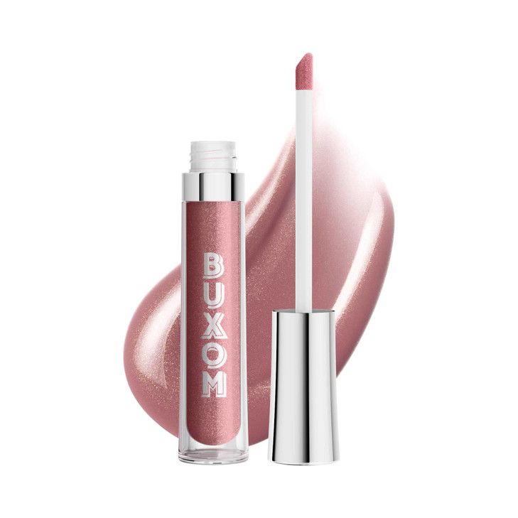 BUXOM FullOn Plumping Lip Polish Tinted Lip Plumper Gloss with Peptides Vitamin E HighShine Lip Gloss that Nourishes Veg