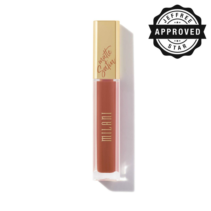 Milani Amore Satin Matte Lip Crme Velvet 022 Fl Oz CrueltyFree Nourishing Lip Gloss with a Soft Full Matte Finish