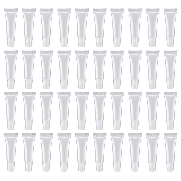 HRLORKC 200Pcs 10ml Empty Tubes Lip empty lip gloss containers for Lip Gloss Balm Cosmetic