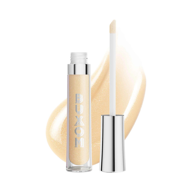 Buxom FullOn Tinted Lip Plumper Gloss HighShine Moisturizing Lip Gloss with Peptides and Vitamin E Vegan Formula AE Char
