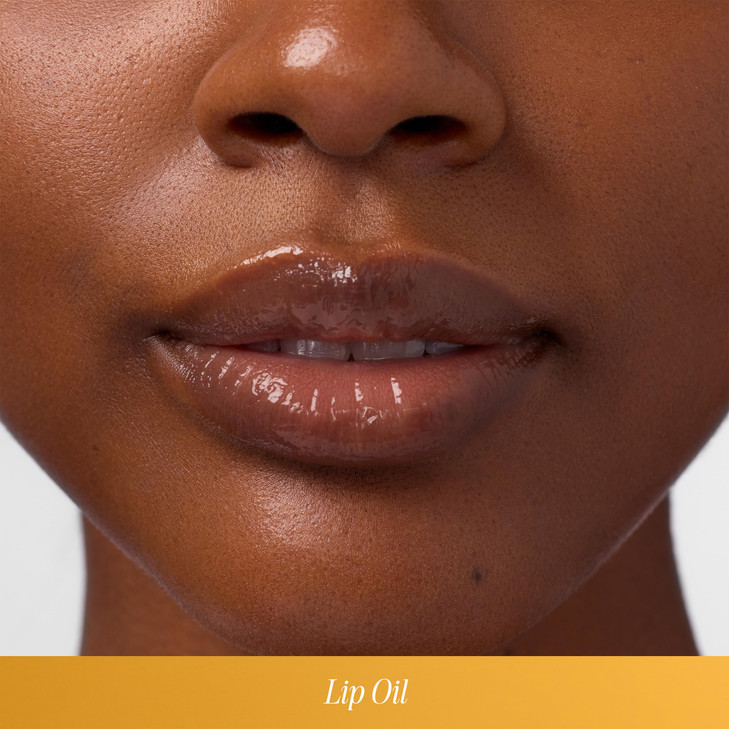 COOLA Organic Liplux Lip Oil and Lip Gloss Sunscreen with SPF 30 Dermatologist Tested Lip Balm for Daily Protection Vega