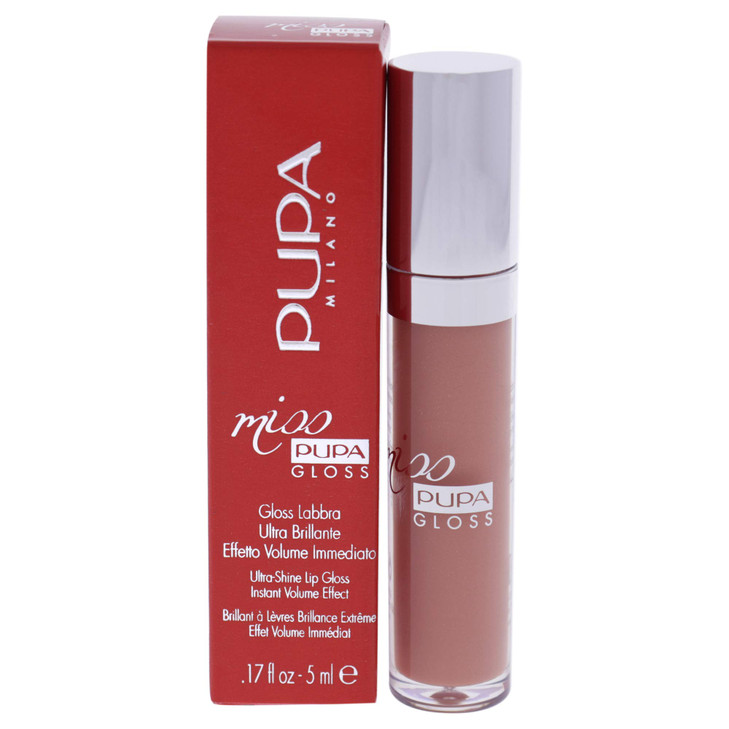 PUPA Milano Miss PUPA Milano Lip Gloss Shiny Smooth Plump Soft Innovative Gel Texture Glides Smoothly On The Lips For A