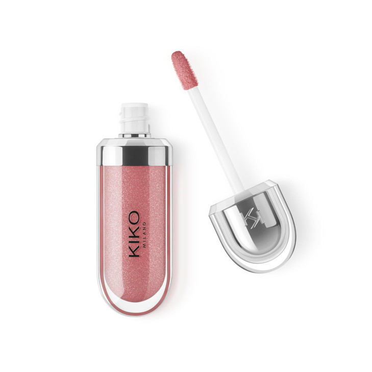 Kiko Milano 3D Hydra Lip Gloss High Shine Hydrating Plumping NonSticky Moisturizing Lip Makeup 35 Pearly Warm Mauve 65ml