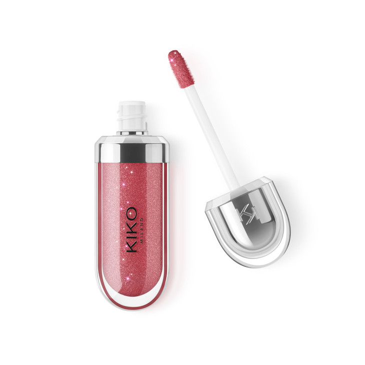 Kiko Milano 3D Hydra Lip Gloss High Shine Hydrating Plumping NonSticky Moisturizing Lip Makeup 22 Sparkling Red Garnet 6