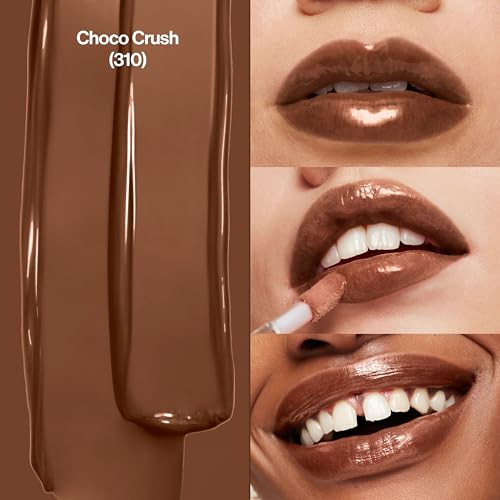 Revlon Super Lustrous Lip Gloss NonSticky Hydrating High Shine Finish 310 Choco Crush 013 oz