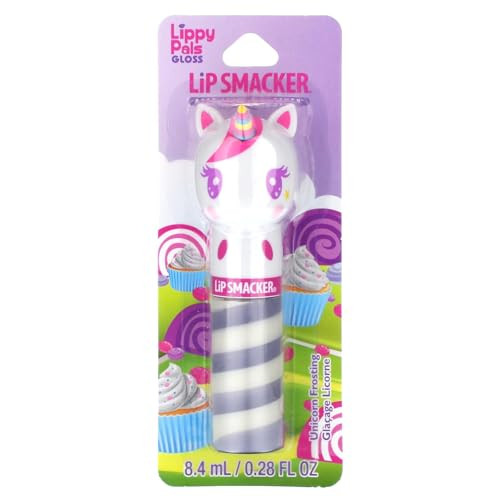 Lip Smacker Lippy Pals Swirls Unicorn Flavored Moisturizing Smoothing Soft Shine Lip Balm Hydrating Protecting Fun Tasty