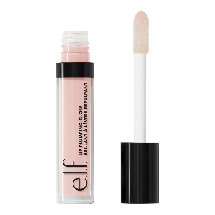 elf Lip Plumping Gloss HighShine Sheer Color Hydrates Creates Fuller Lips With Vitamin E Vegan CrueltyFree Pink Paloma 0