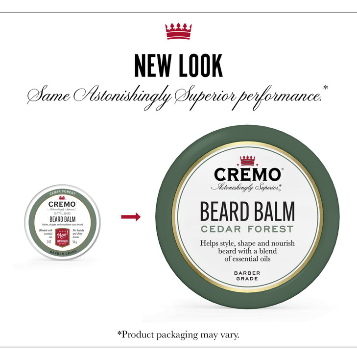 Cremo Styling Beard Balm, Forest Blend, Nourishes, Shapes And Moisturizes All Lengths Of Facial Hair, 2 Ounce (Packaging May Vary) online at globaldelivered