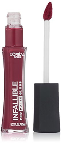 LOral Paris Infallible Lip Pro Matte Gloss Forbidden Kiss 021 fl oz