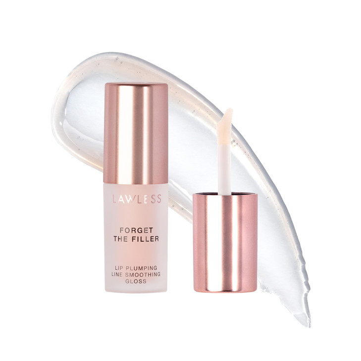 LAWLESS Womens Mini Rosy Outlook Lip Plumper Rosy 0058 Fl Oz