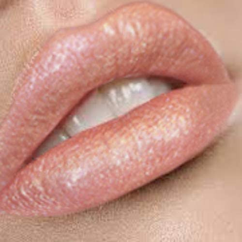 By The Clique Champagne Premium Glitter Lip Gloss Sheer Nude Glitter Gloss Perfect Texture Excellent Top Coat