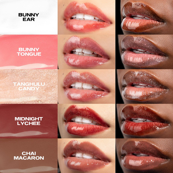 Sacheu Lip Elixir Nourishing and Hydrating Lipgloss Moisturizing Plumping Lip Gloss Enriched with Collagen NonSticky Lip