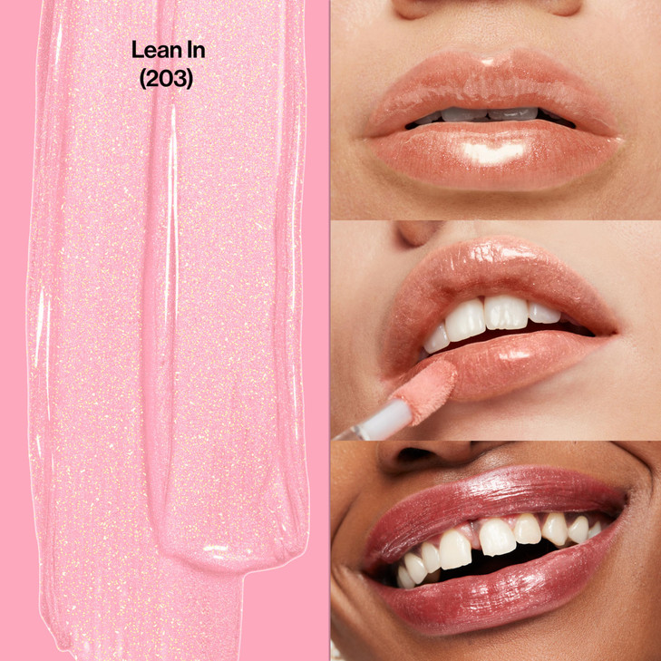 Revlon Super Lustrous Lip Gloss NonSticky Hydrating High Shine Finish 203 Lean In 013 oz