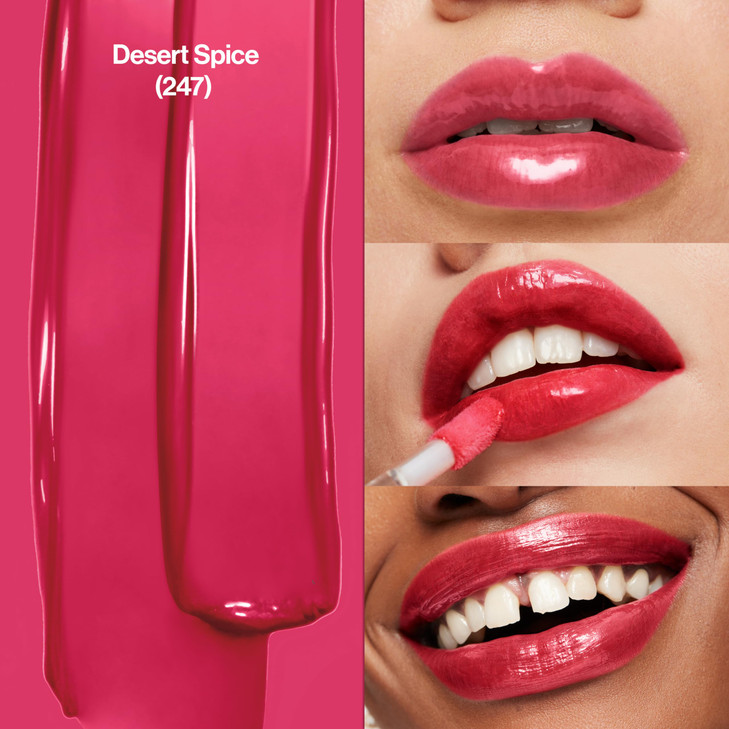 Revlon Super Lustrous Lip Gloss NonSticky Hydrating High Shine Finish 247 Desert Spice 013 oz