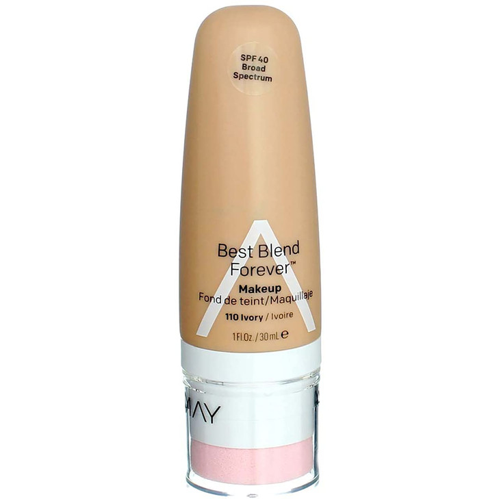 Almay Best Blend Forever Foundation, Ivory, 1 fl. oz., SPF 40 Broad Spectrum online at globaldelivered