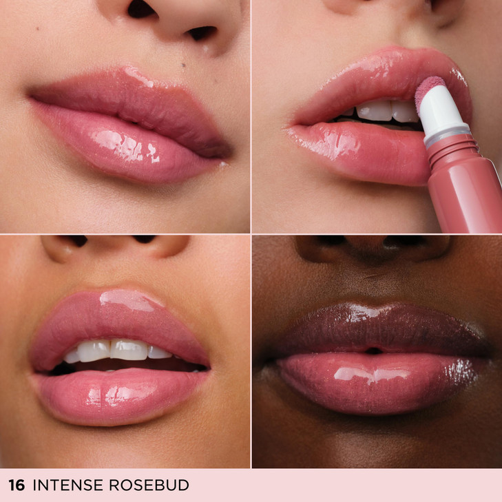 Clarins Natural Lip Perfector Sheer Finish Lip Gloss Instant 3D Shine Nourishing Hydrating Softening and Lip Plumping Co