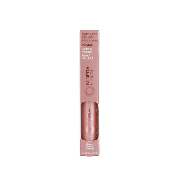 Mineral Fusion HydroShine Lip Gloss Venice 015 Ounces