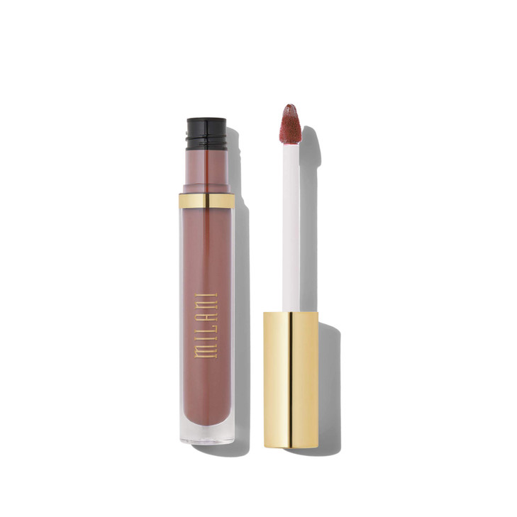 Milani Amore Shine Liquid Lip Color Temptation 01 Ounce CrueltyFree Nourishing Lip Gloss with a High Shine LongLasting F