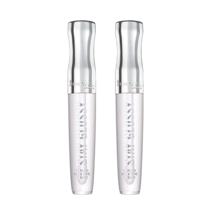 Rimmel Stay Glossy 6 Hour Lip Gloss Seduce Me 018 Fl Oz 2 Count Pack of 1