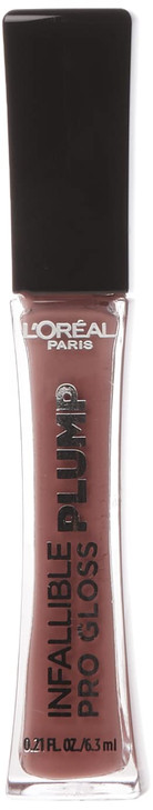 LOreal Paris Infallible Pro Gloss Plump Lip Gloss with Hyaluronic Acid Long Lasting Plumping Shine Lips Look Instantly F