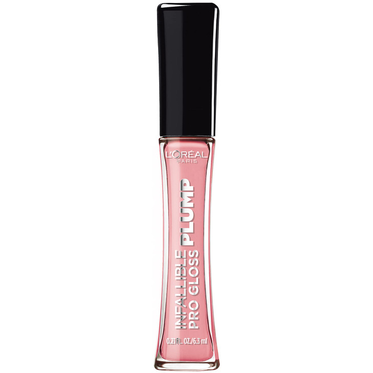 LOreal Paris Infallible Pro Gloss Plump Lip Gloss with Hyaluronic Acid Long Lasting Plumping Shine Lips Look Instantly F