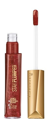 Rimmel Stay Plumped Lip Gloss 760 Bronze Suga Pack of 1