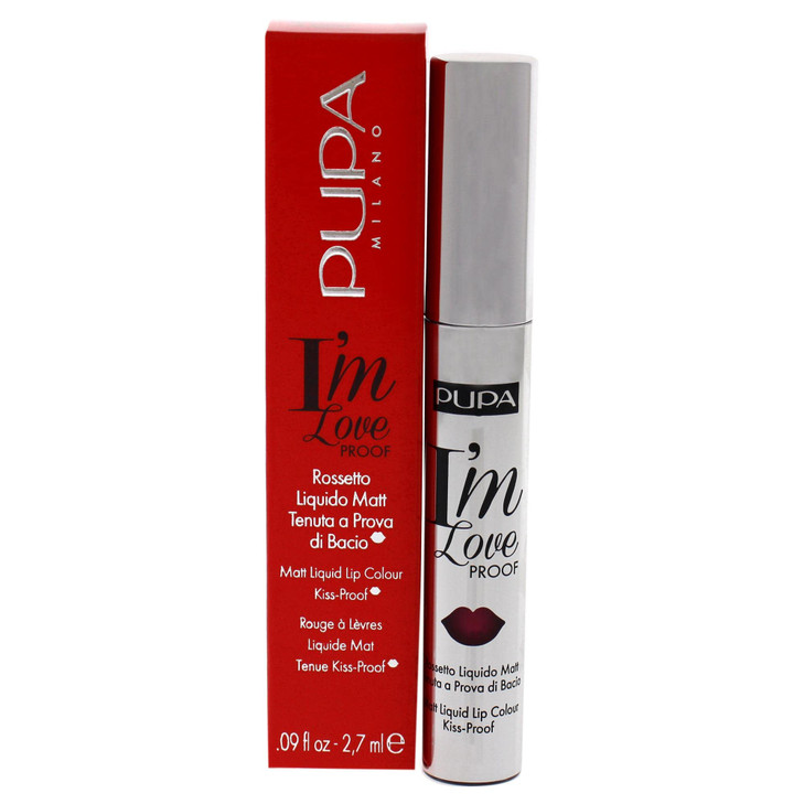 Pupa Milano I Am Love Proof Matt Liquid Lip Color 007 Bright Fuchsia for Women 009 oz Lipstick