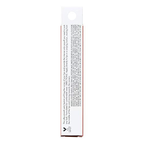 elf Cosmetics SRSLY Satin Lipstick Nourishing Moisturizing Formula Infused with Jojoba Oil Macadamia Seed Oil Nectar